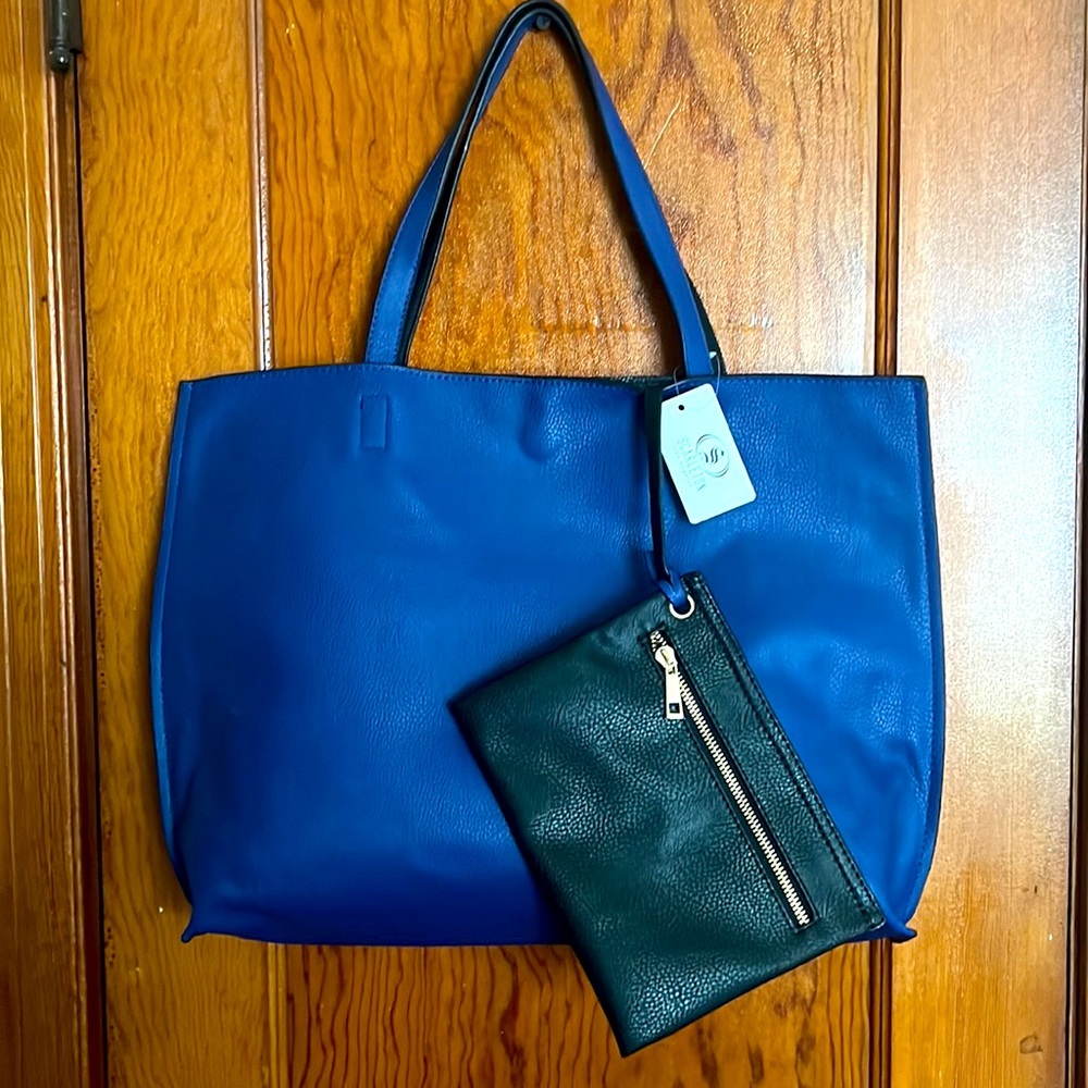 Scarleton Los Angeles Reversible Tote Bag NWT